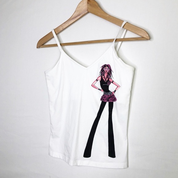 Moshi Moshi graphic Cami tank top - Picture 8 of 12